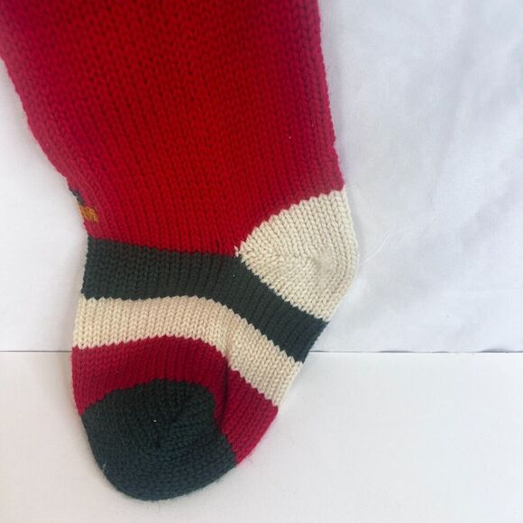 Knitted Christmas Stocking Christmas Tree & Presents Holiday Fireplace Decor - Picture 5 of 8